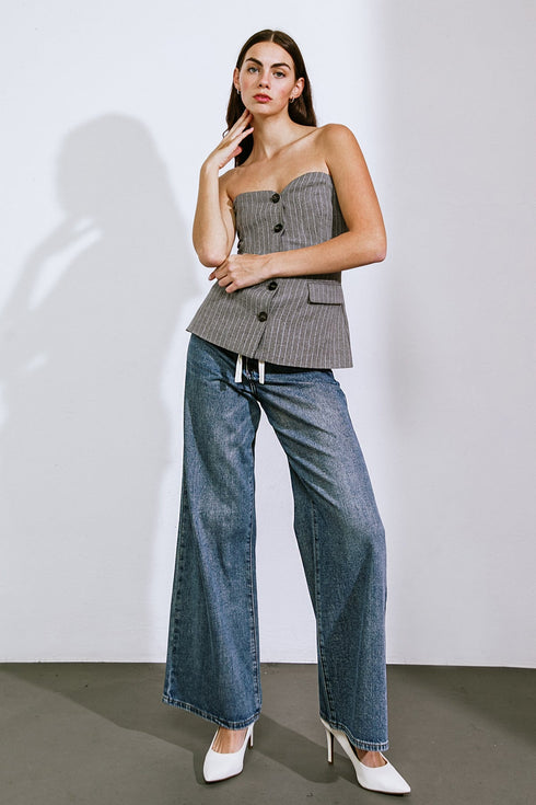 get-to-the-point-woven-top Flying Tomato-Sophia's Style-6